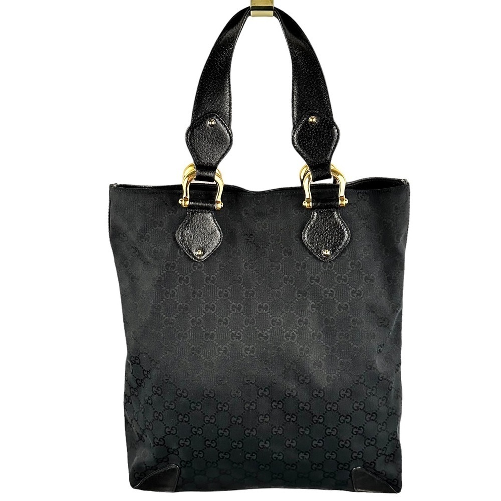 GUCCI oversized signature monogram canvas hobo tote bag - Picture 16 of 16